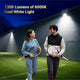 Dylect Luxe Solar Flood Light for Shop Board, Home, Retail Shop, Parking | Ultra Bright 150W to 250W | Long 10Hr Runtime with Unique Hazard Light & Wireless Remote, IP65 Waterproof, 6000K Cool White