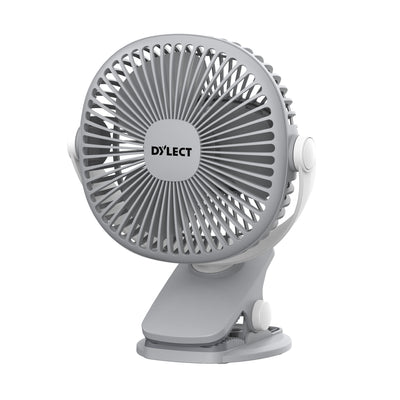 Dylect Briza Clipmate fan — Steel grey