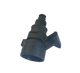Dylect® Pressure Washer Genuine Spare Part – Outlet Pipe Assembly (Located in Pump Outlet – High-Pressure Discharge Path) | Nylon 6,6 + 30% Glass Fiber | Compatible Only with Flow Prime Model (Pack of 1)