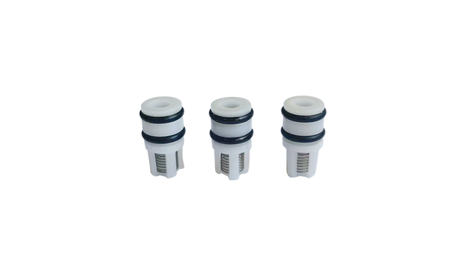 Dylect® Pressure Washer Genuine Spare Part – Inlet Check Valve Assembly (Located in Pump Head – One-Way Water Intake Section) | POM Engineering Plastic | Compatible Only with Flow Prime Model (Pack of 3)
