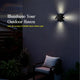Dylect Eco Solar LED Wall Washer Light (4 Direction Beam Projection)