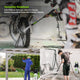 Dylect Ultra Force Pro water pressure washer for bike cleaning, car washing and outdoor surface maintenance
