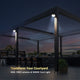 Dylect Luxe Solar 1000L Wall Sensor Light
