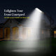 DYLECT 500W Solar Street Light with Motion Sensor