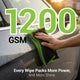 Dylect 1200 GSM Premium Microfiber Car Drying Towel