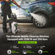 Dylect Ultra Force car pressure washer delivering 2200W power and 200 bar pressure for vehicle cleaning