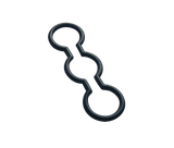 Dylect® Pressure Washer Genuine Spare Part – Alien Circle (Special-Shape Rubber Spacer/Retainer) | NBR Buna-N Rubber | General Assembly Component | Compatible Only with Flow Prime Model (Pack of 1)