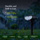 DYLECT Solar Eco Spot Light (BM)