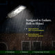 DYLECT 300W Solar Street Light with Motion Sensor