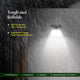 DYLECT Solar Eco LED Security Light with Separate Panel