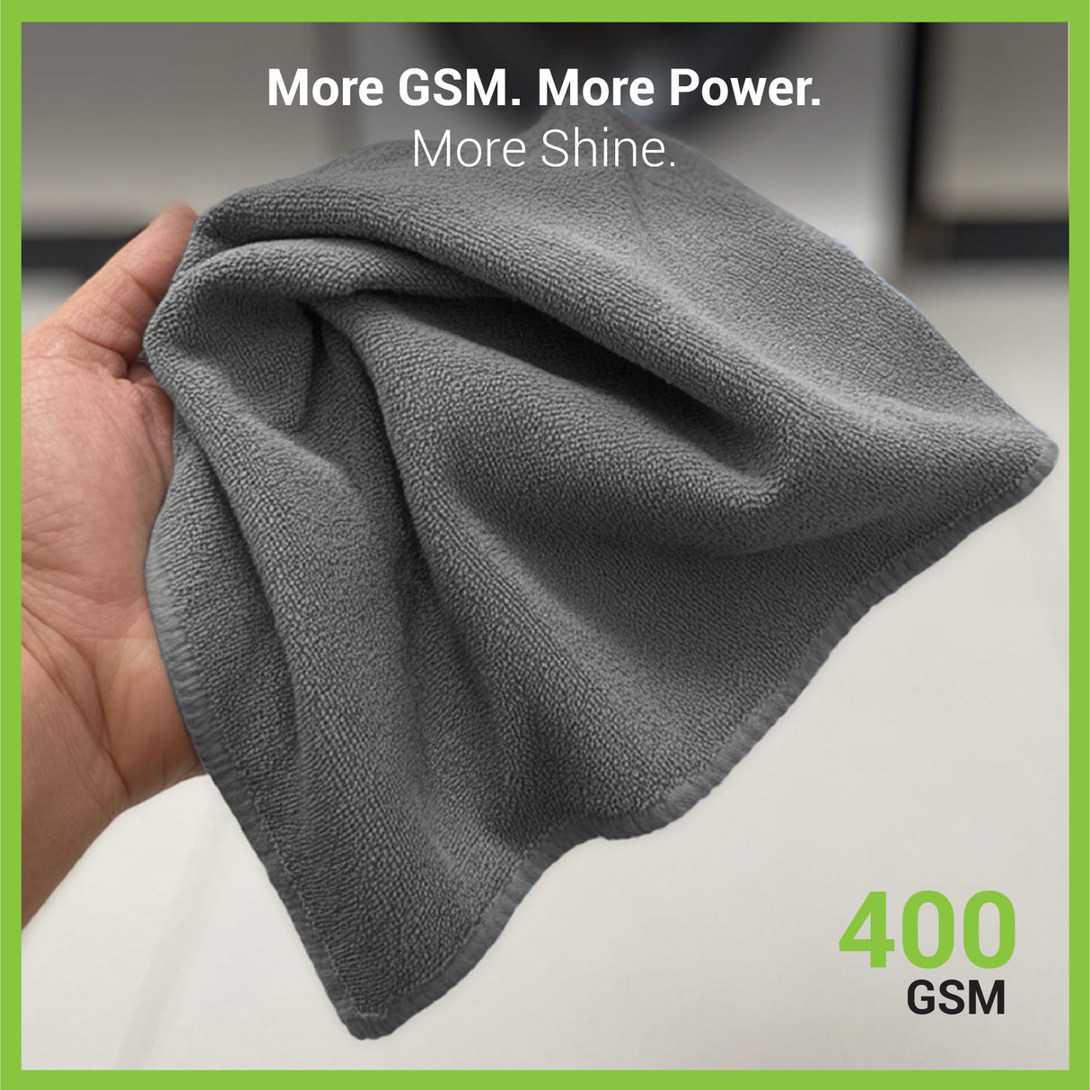 Dylect 400 GSM Microfiber Cleaning Towels