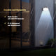 Dylect Luxe Solar 1000L Wall Sensor Light