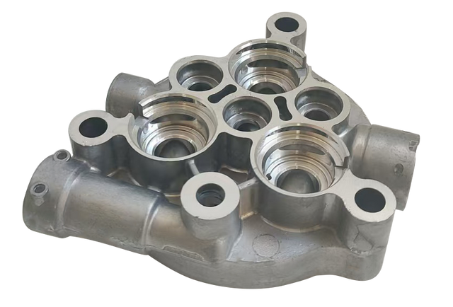 Dylect® Pressure Washer Genuine Spare Part – Pump Body (Located in Main Pump Housing – Structural Manifold Section) | ADC12 Aluminium Die-Cast | Compatible Only with Flow Prime Model (Pack of 1)