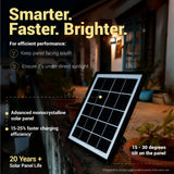 Dylect Solar Flood Light Outdoor 40W