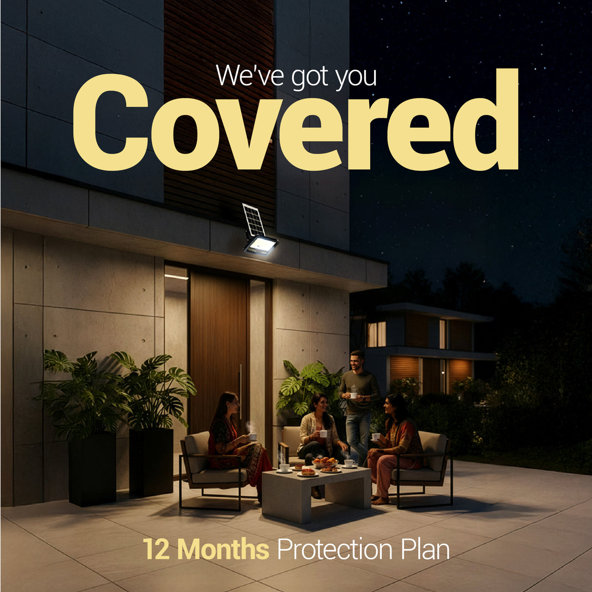 Dylect Solar Flood Light Outdoor 40W