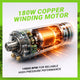 Dylect AirWash Go pressure washer gun with copper winding motor for reliable high pressure cleaning performance