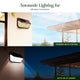 DYLECT Solar Eco Wall Sensor Light (420lm)