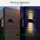 Dylect Eco Solar LED Wall Washer Light (2 Direction Beam Projection)