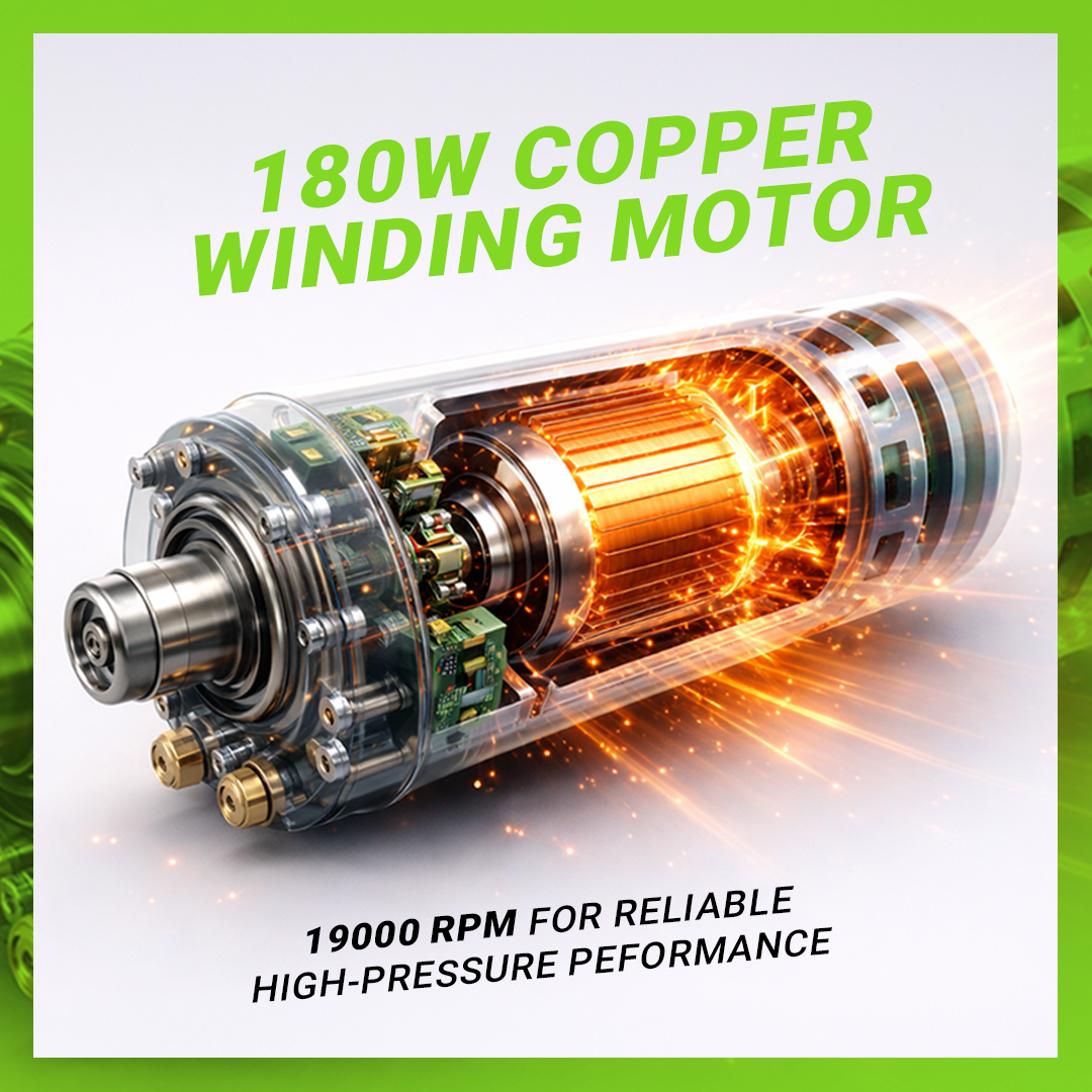 AirWash Go - Cordless Pressure Washer Gun (Light Grey)