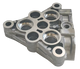 Dylect® Pressure Washer Genuine Spare Part – Pump Cover (Located in Pump Head – Protective End Cover Section) | ADC12 Aluminium Die-Cast | Compatible Only with Flow Prime Model (Pack of 1)
