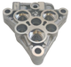 Dylect® Pressure Washer Genuine Spare Part – Pump Cover (Located in Pump Head – Protective End Cover Section) | ADC12 Aluminium Die-Cast | Compatible Only with Flow Prime Model (Pack of 1)