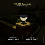 Dylect Luxe Solar Pillar Lamp - Pyramid Shape (Small)