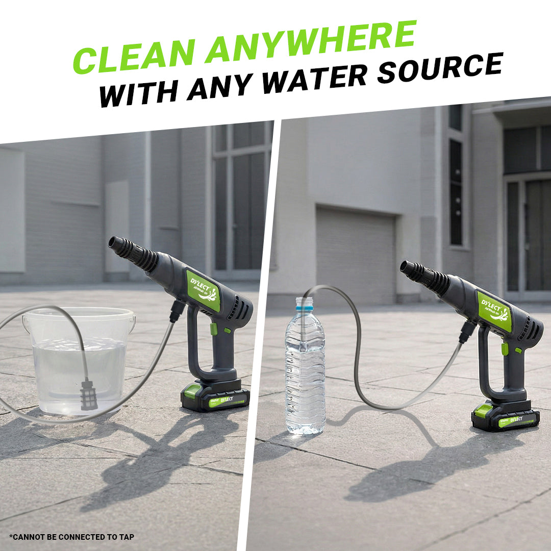 AirWash Go - Cordless Pressure Washer Gun (Dark Grey)