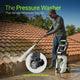 Dylect Ultra Power Max high pressure car washer removing dirt, grime and stains from outdoor surfaces
