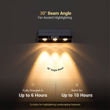 Dylect LUXE Solar Fence Downlight (3 LED)