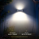 Dylect Solar LUXE Dome Up-Down Wall Light
