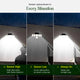 Dylect Solar Eco Multi Panel Solar Security Light  – 6 Panels