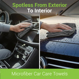 Dylect 400 GSM Microfiber Cleaning Towels