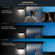 Dylect LUXE Solar Motion Wall Light