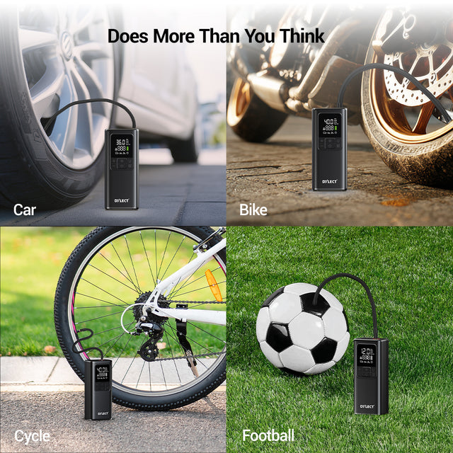 Dylect AIR Dash Tyre Inflator | 5000 mAh