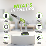 AirWash Go - Cordless Pressure Washer Gun (Light Grey)