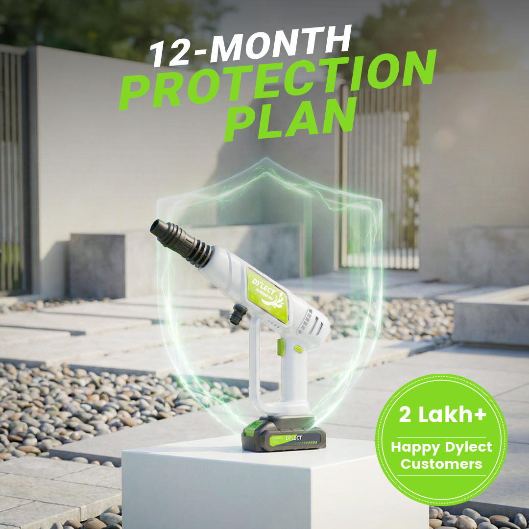 AirWash Go - Cordless Pressure Washer Gun (Light Grey)