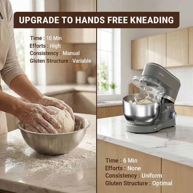 Dylect ArtiMix Stand Mixer | 1900W Motor with Fermentation Function