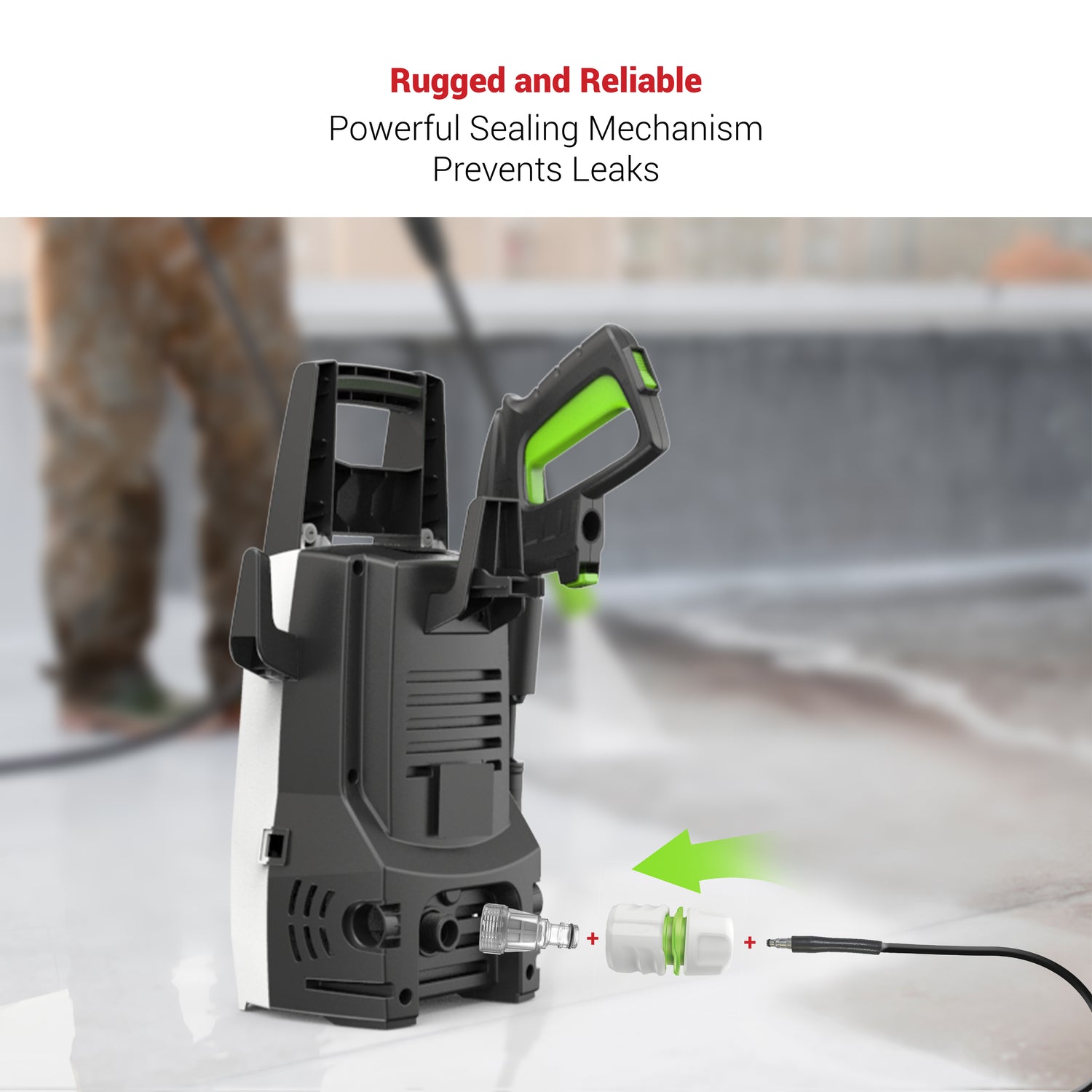 DYLECT High Pressure Washer Quick Connector (Universal)