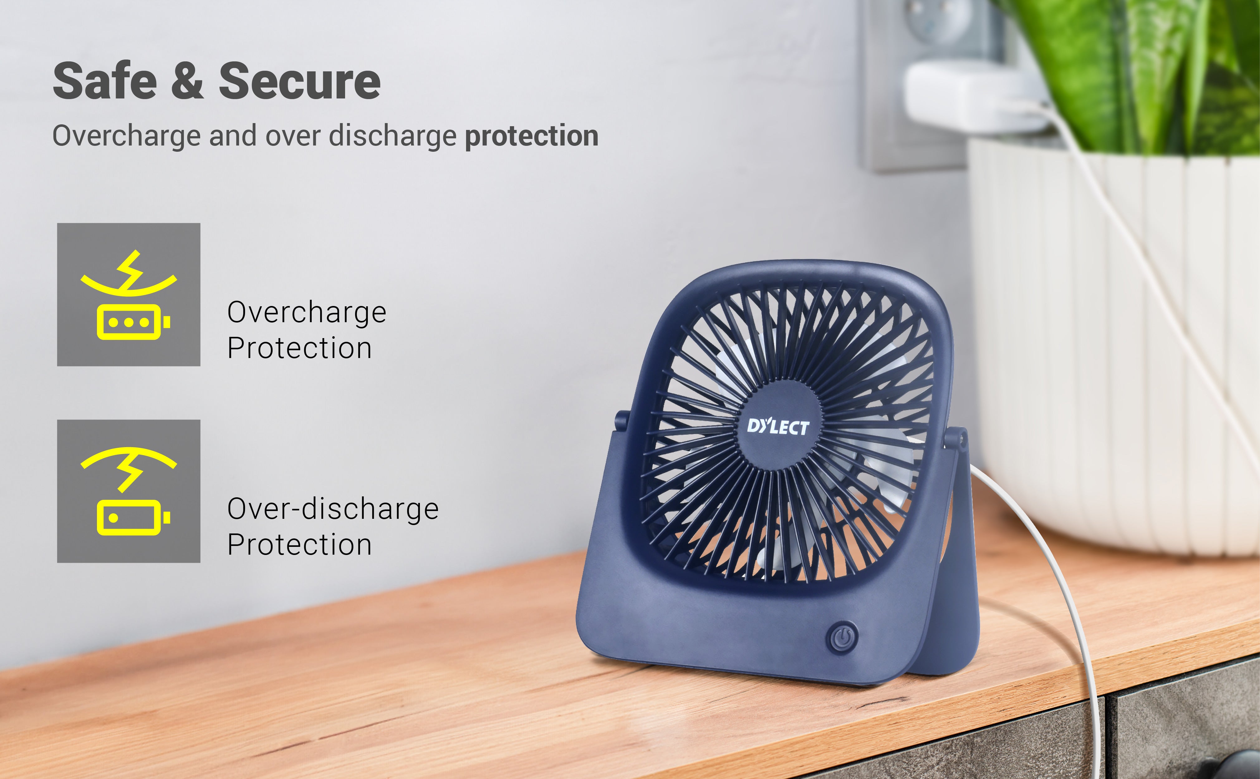 Good Fans Dylect Briza Clipmate – Clip-On Fan for Versatile Cooling
