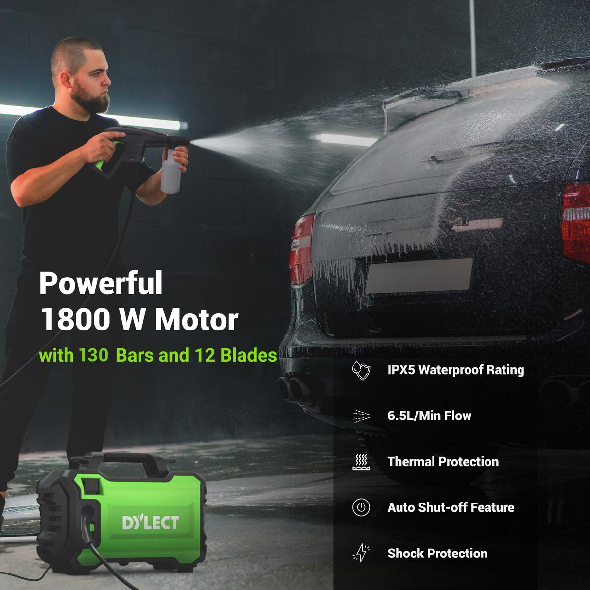 Dylect Ultra Clean Plus High Pressure Washer