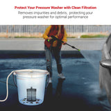 DYLECT High Pressure Washer 3M INLET HOSE WITH FILTER