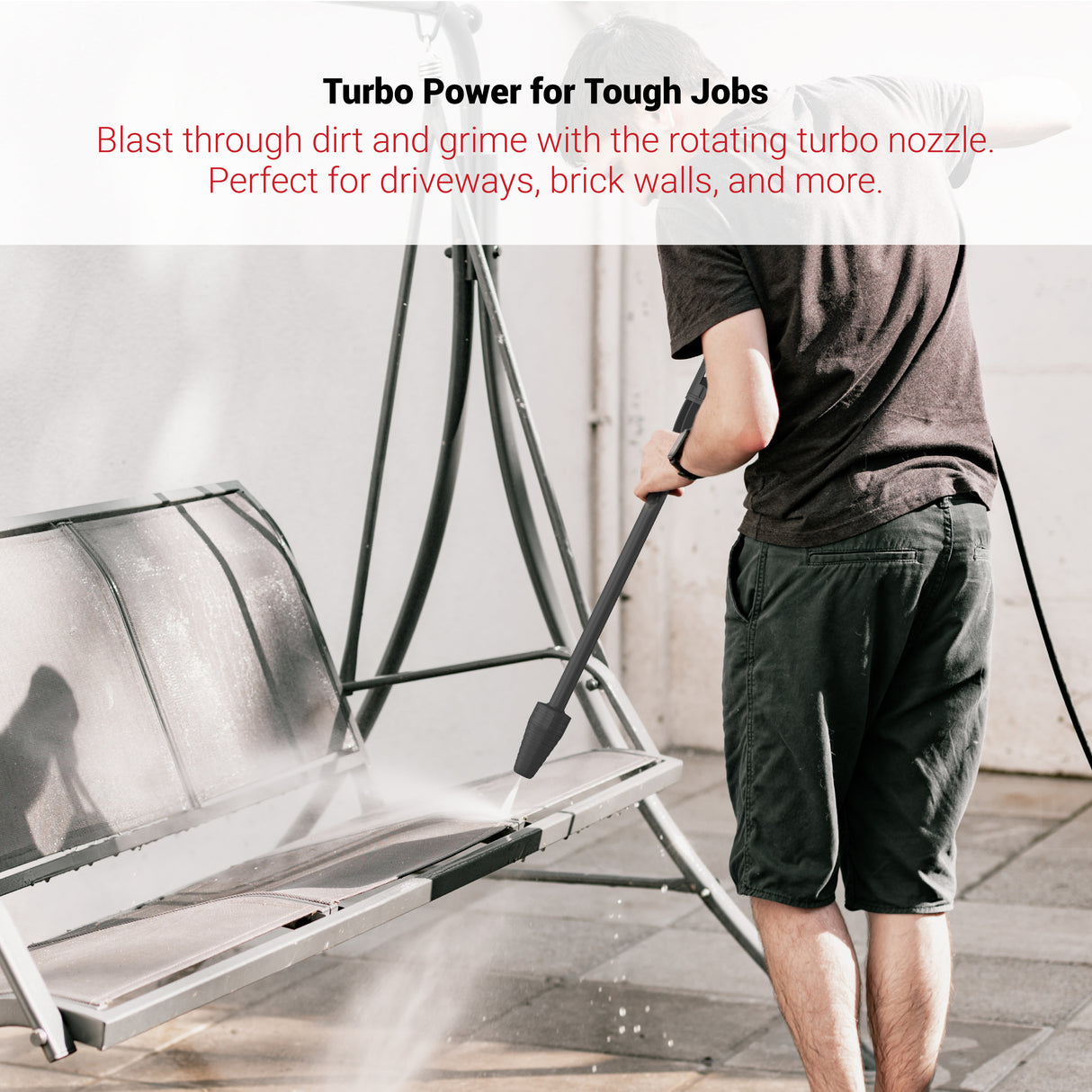 DYLECT ULTRA POWER High Pressure Washer Turbo Lance