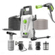 Dylect Ultra Flow Plus High Pressure Washer with spray gun, hose pipe and cleaning accessories for car washing
