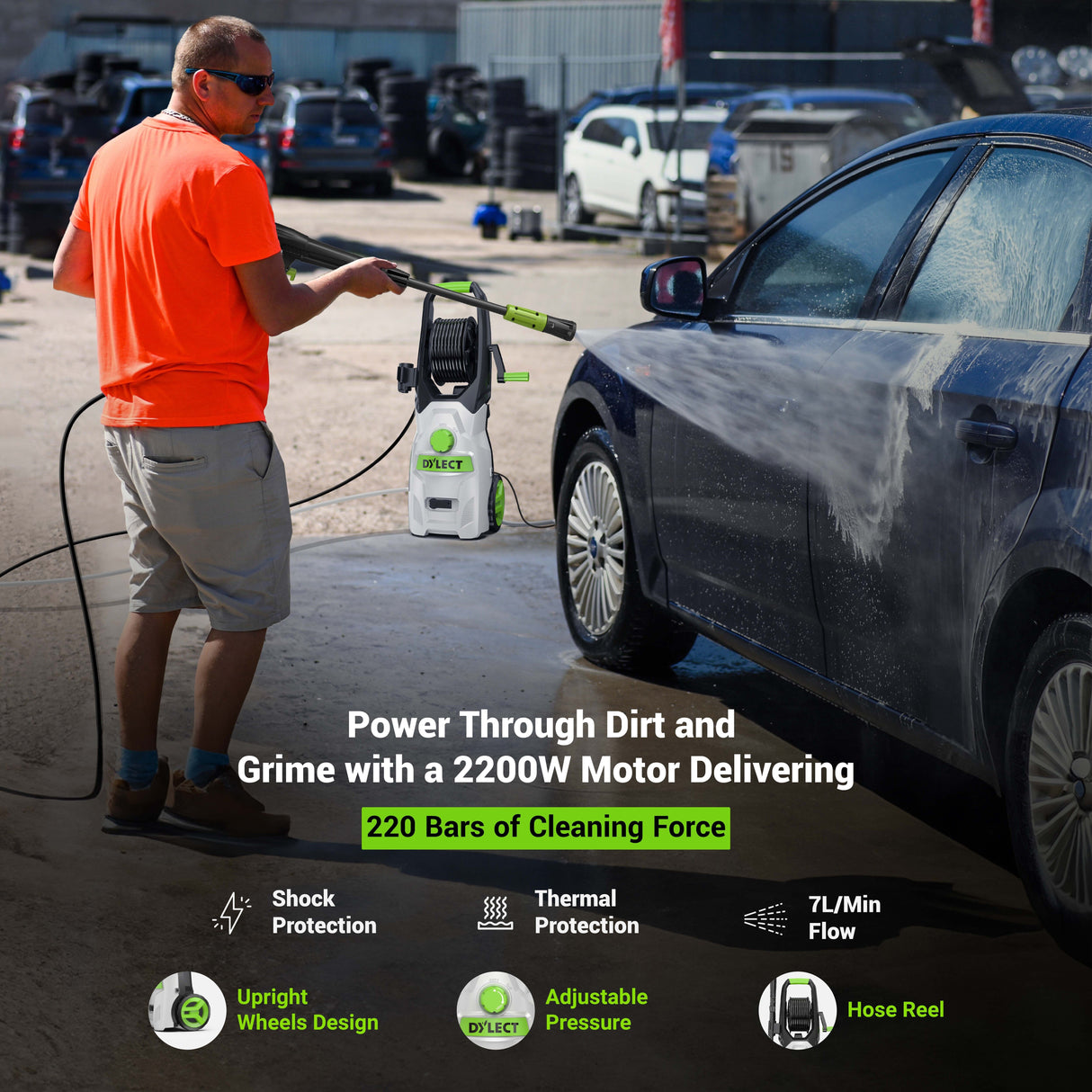 Dylect Ultra Force Pro High Pressure Washer