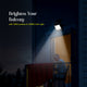 Dylect Eco Solar Flood Light with Adjustable Solar Panel
