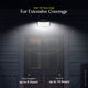 Dylect Eco Solar Wall Sensor Light – Front and Side Illumination (200 Lumen)