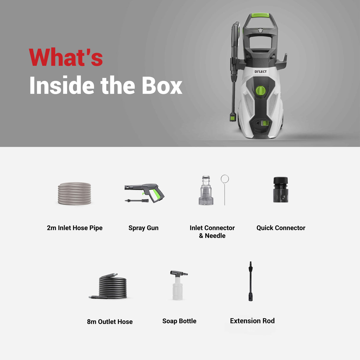 Dylect Ultra Power Max High Pressure Washer