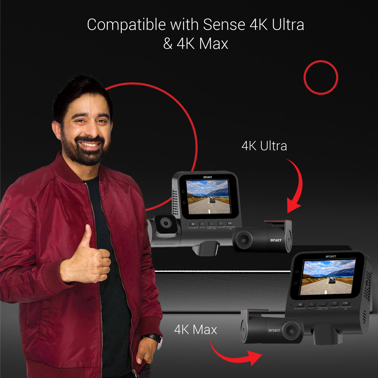 Reinstallation Kit for Two & Three Channel Dash Cam