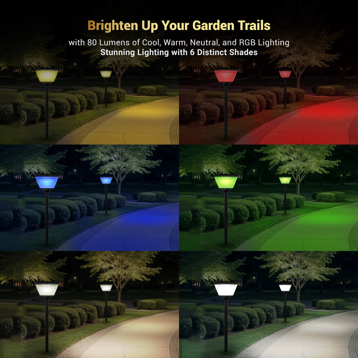 Pyramid Led Dylect Luxe Solar Spike Garden Light – Small Pyramid Shape, Elegant ...