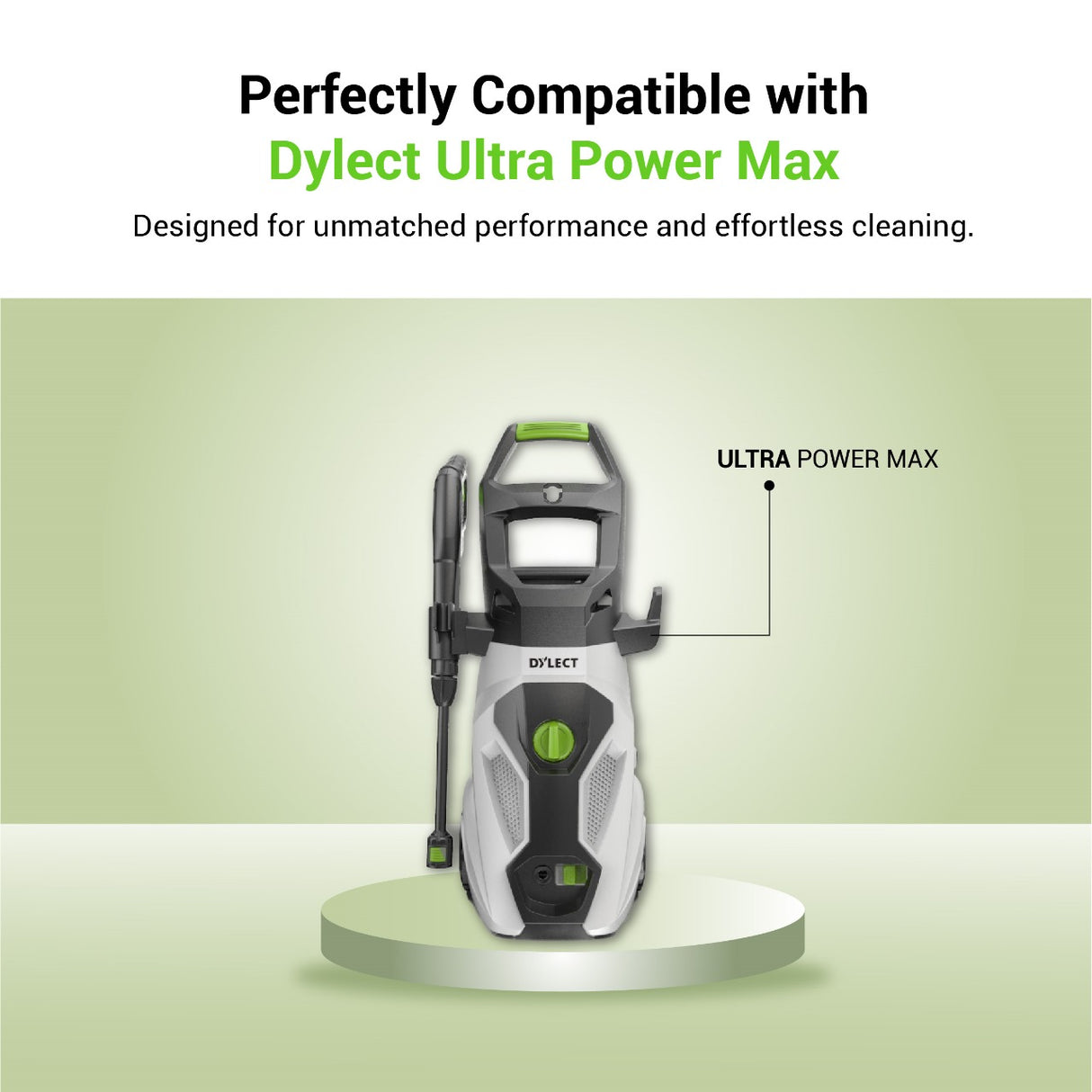 DYLECT ULTRA POWER High Pressure Washer Patio Kit
